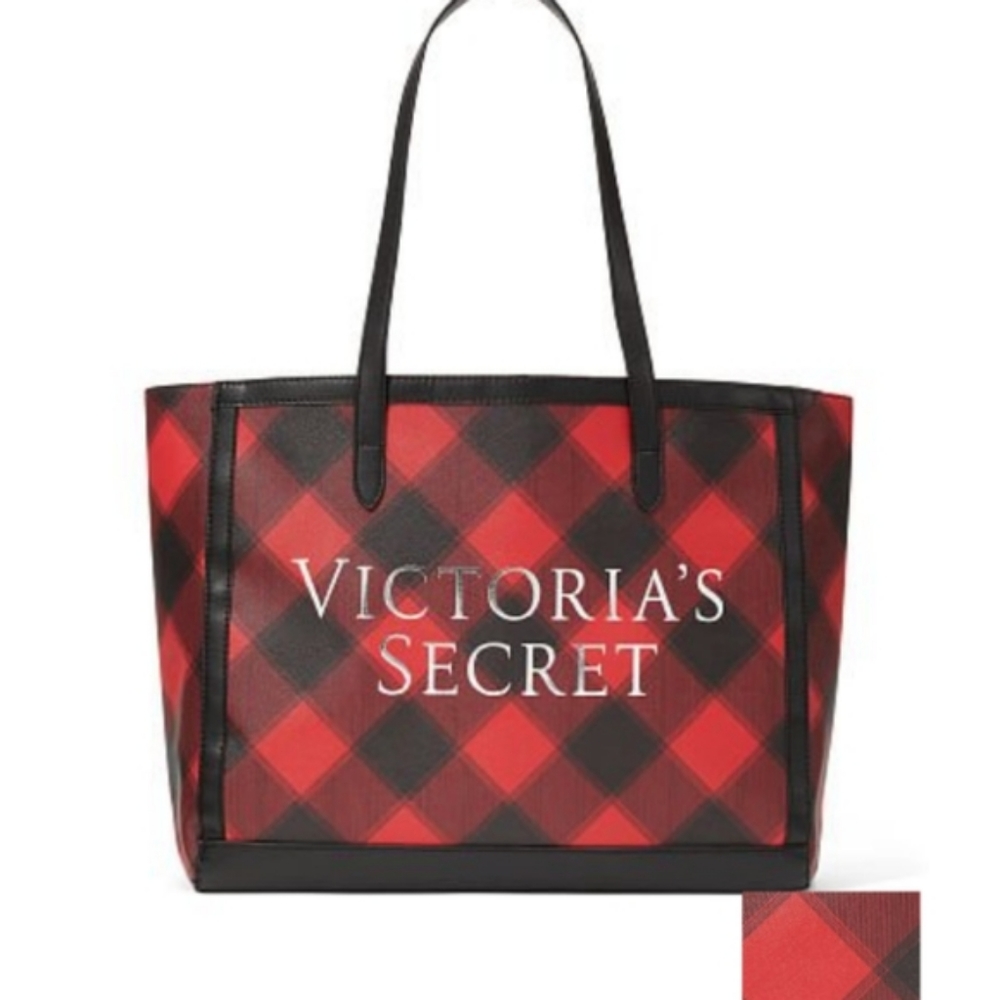 Victoria Secret Buffalo print tote